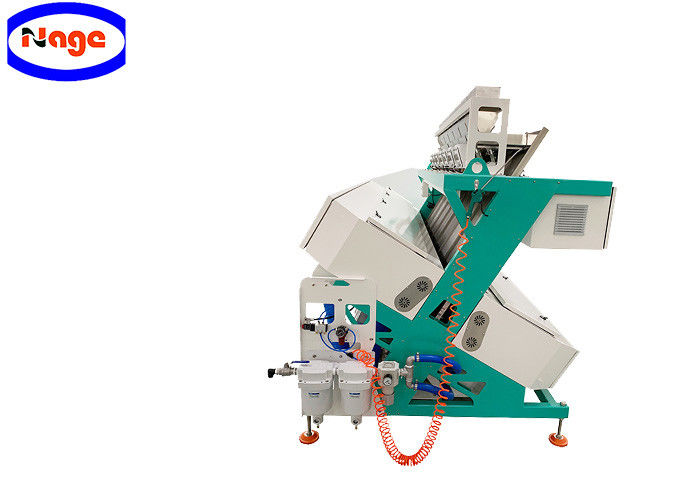 Automatic Cashew Nuts Color Sorter Adopt Anodizing Low Friction Chute