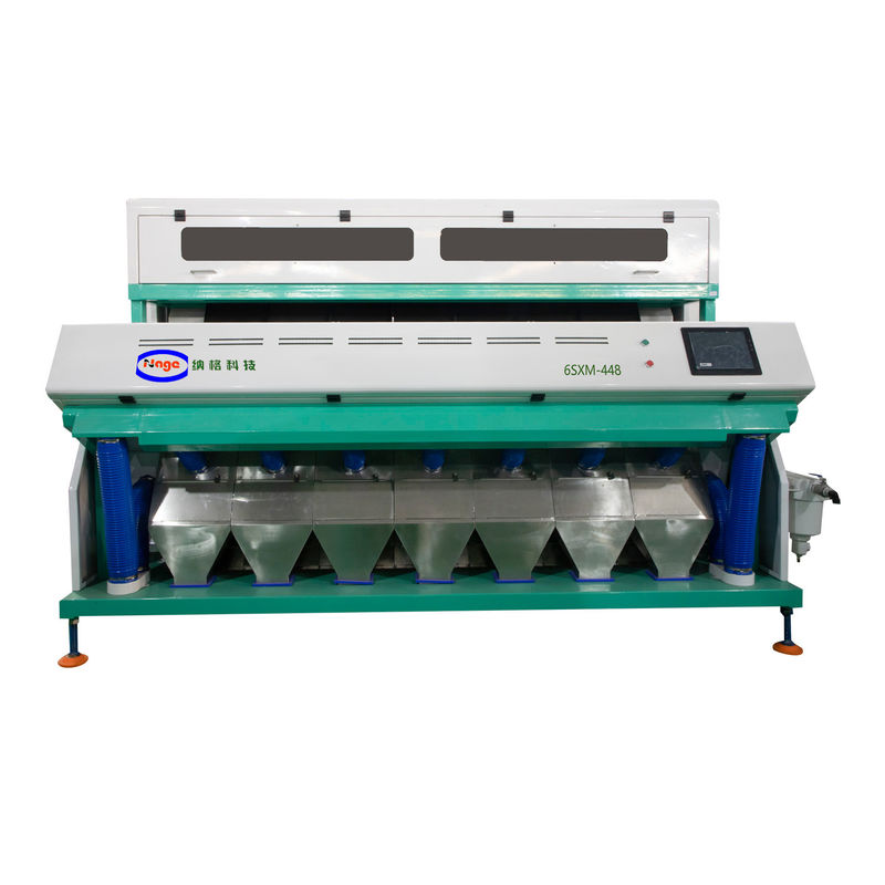 Agriculture 12TPH   7 Shoot Optical  Nuts Color Sorter Machine