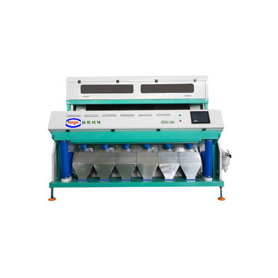 4.0kw 6 Chute 99.9 Accuracy Optical CCD Color Sorter For Agricultural