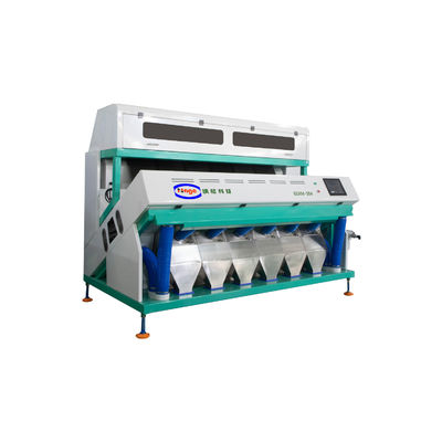 4.0kw 6 Chutes  Rice Colour Sorting Machine For Granular Materials