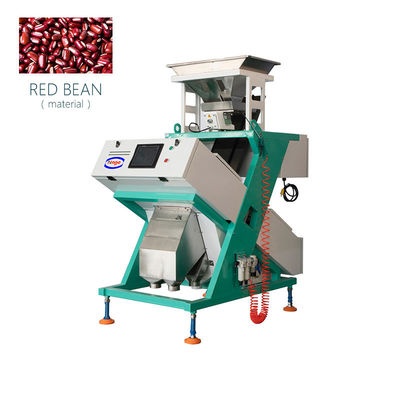 64 Chutes 1500KGS CCD Color Sorter , Bean Sorting Machine