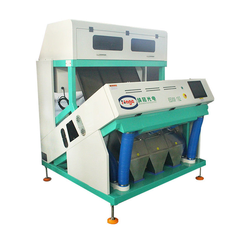 99.9 Accuracy Optical CCD Color Sorter For Agricultural 4.0kw 6 Chute