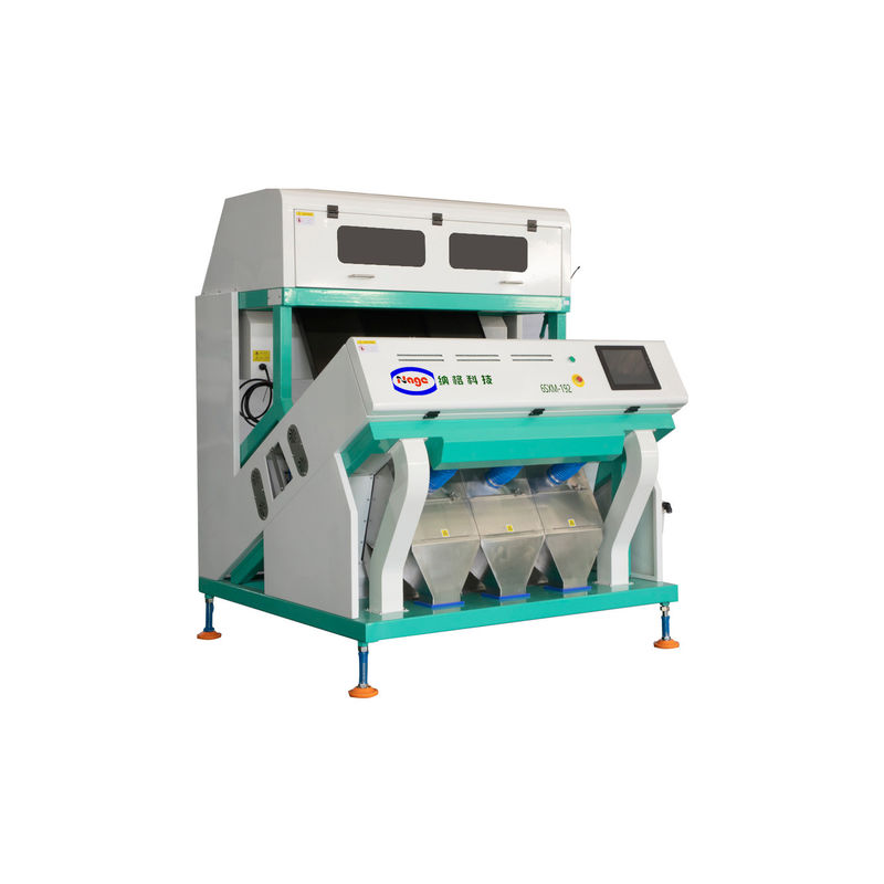 700KG/H 3 Chutes Rice Color Sorter Machine Interactive System