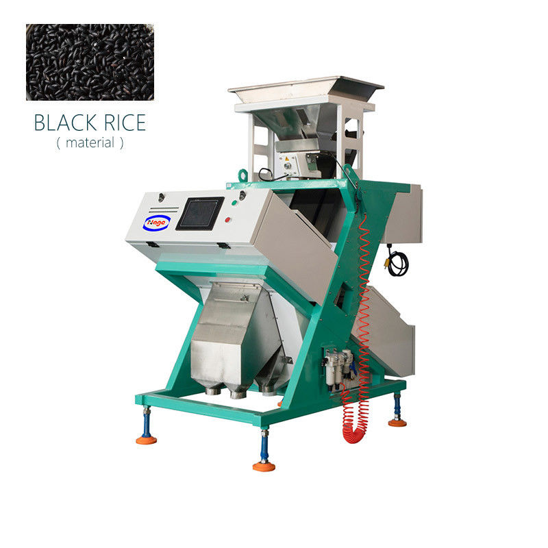 64 Chutes 1500KGS Wheat  Rice Color Sorter Machine anti jamming