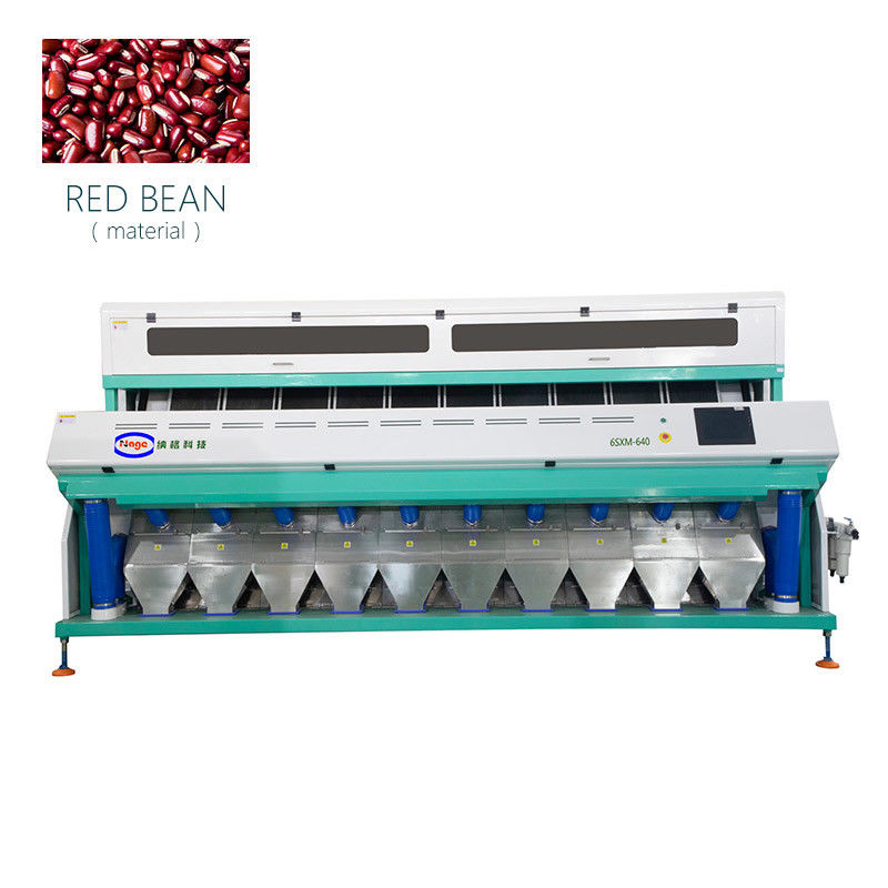 18t/H 10 Chutes Industrial Ceral Coffee Bean Color Sorter